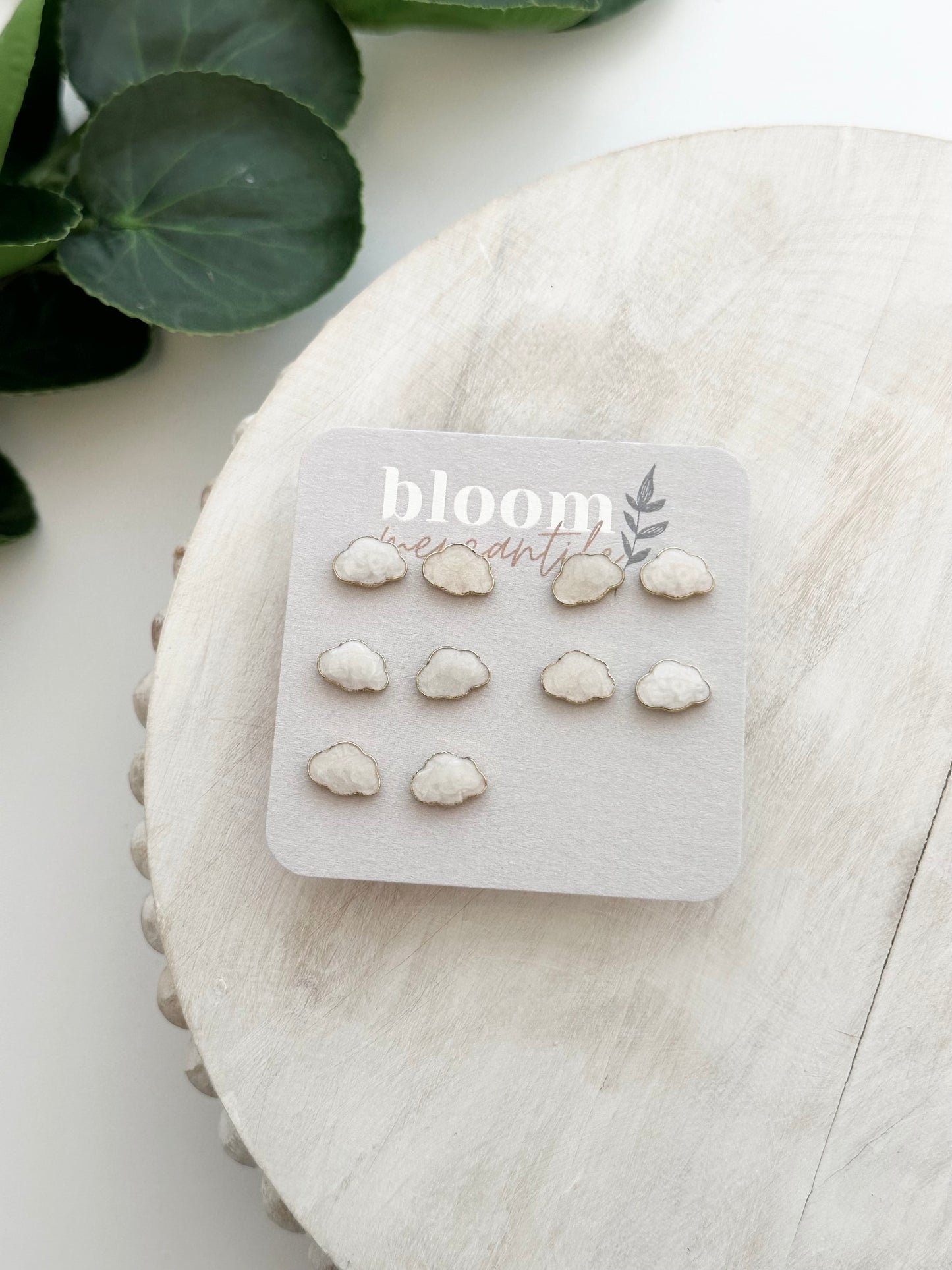 Pearly Clouds | Add-On Stud Packs (5 pair)