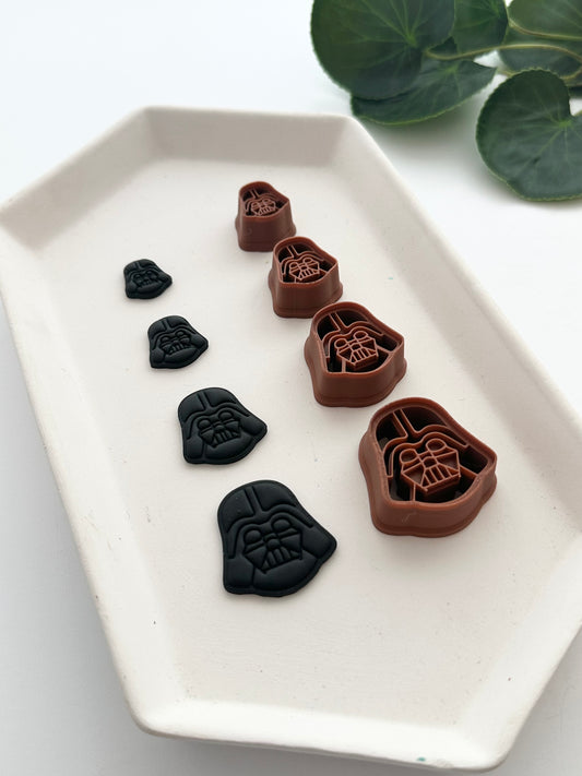 Dark Lord Helmet | Polymer Clay Cutter