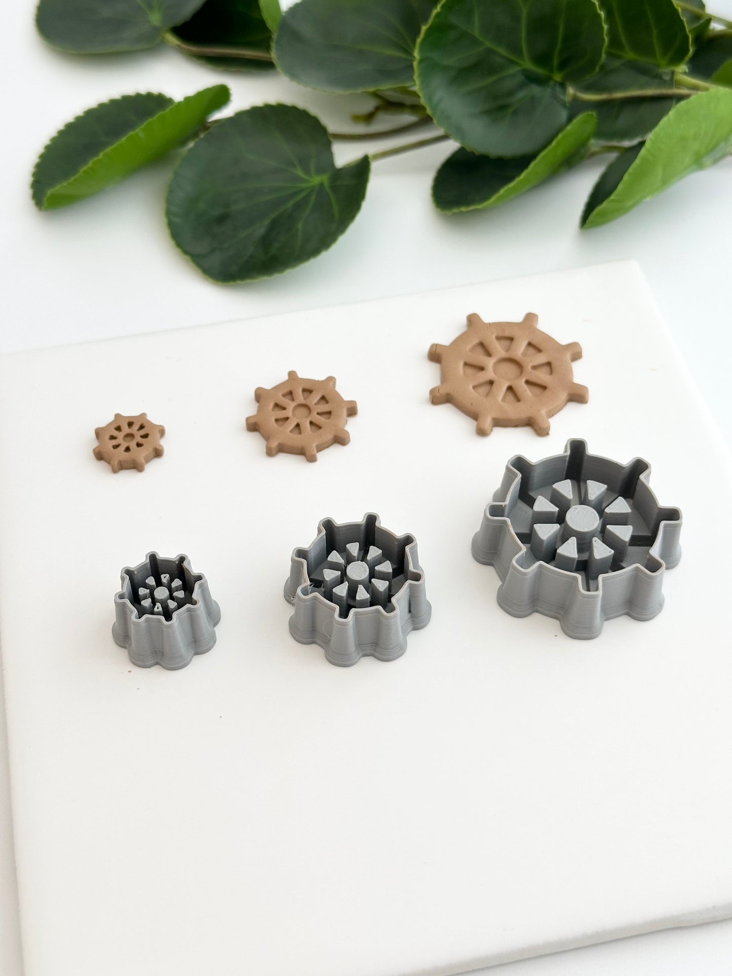 Ship Wheel | Polymer Clay Cutter