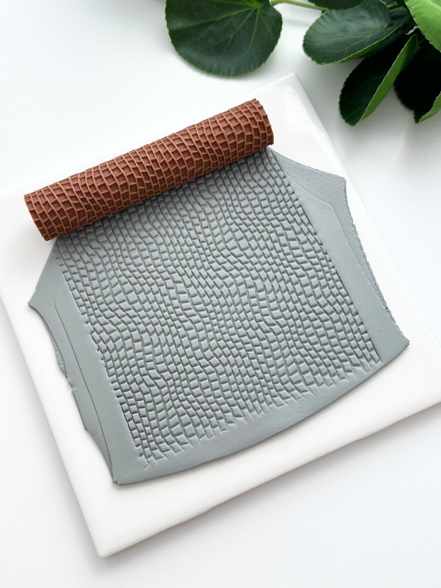 Wavy Paved Road | Polymer Clay Texture Roller