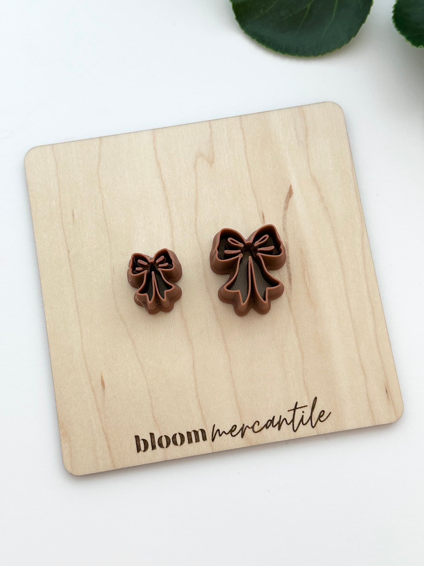 Flowy Bow | Polymer Clay Cutter