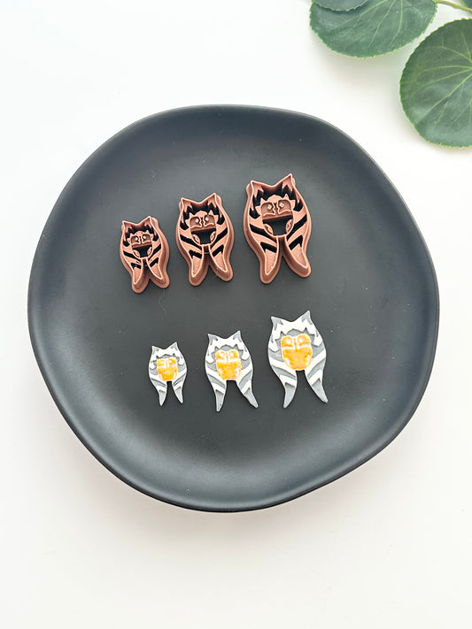 White Saber Fighter | Polymer Clay Cutter