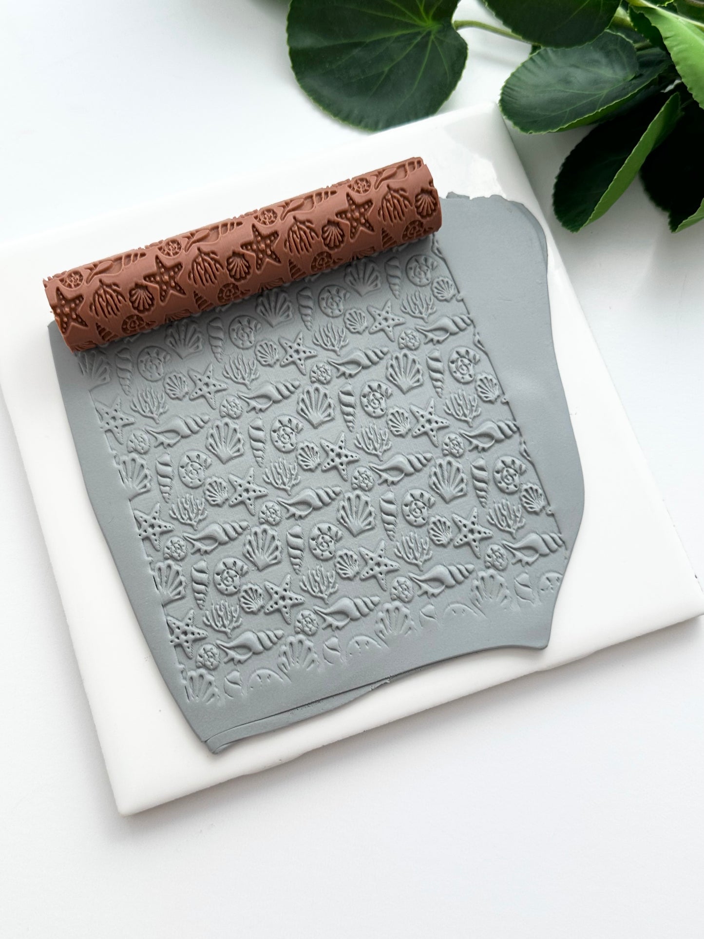 Seashells | Polymer Clay Texture Roller