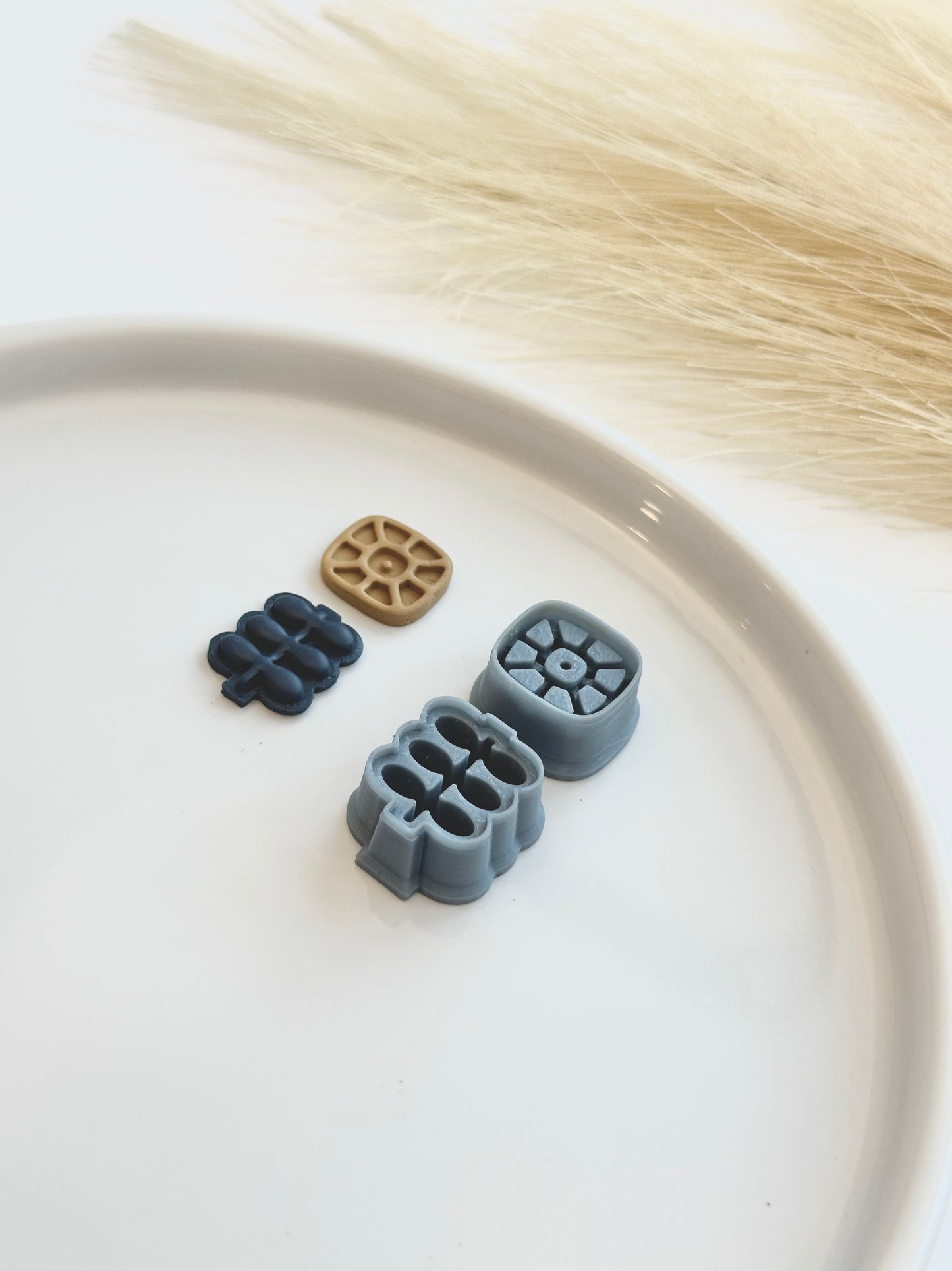 Folk Flower & Stem Set | Polymer Clay Cutter