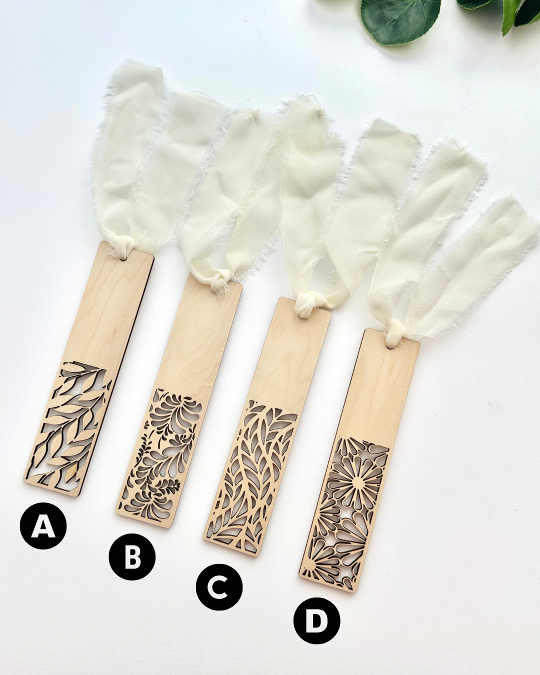Botanical Wood Bookmarks | Multiple Styles