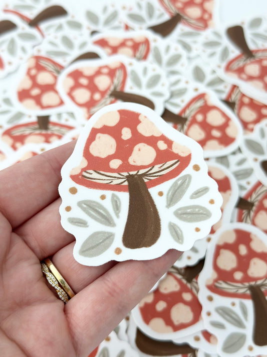 Boho Mushroom | Sticker
