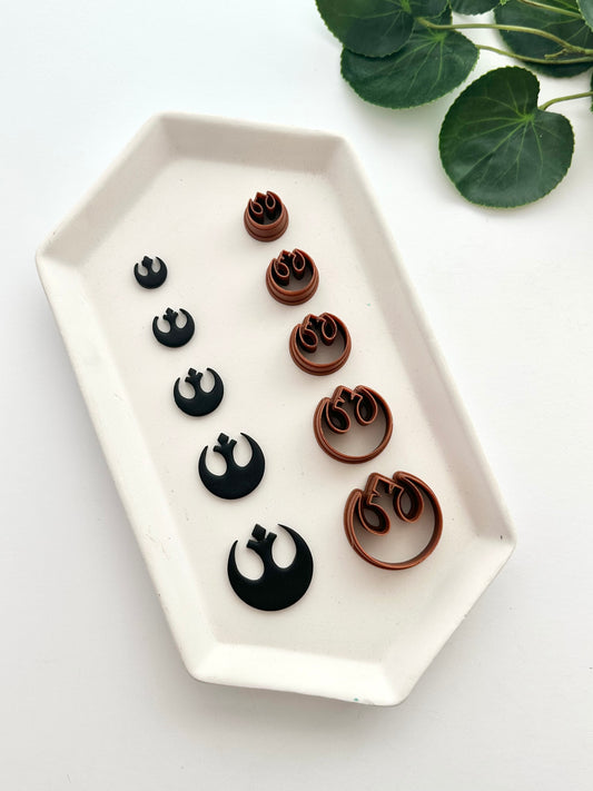 Rebel Allies Symbol | Polymer Clay Cutter