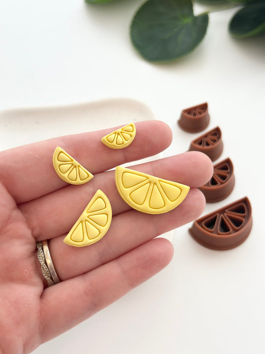 Citrus Half Slice | Polymer Clay Cutter
