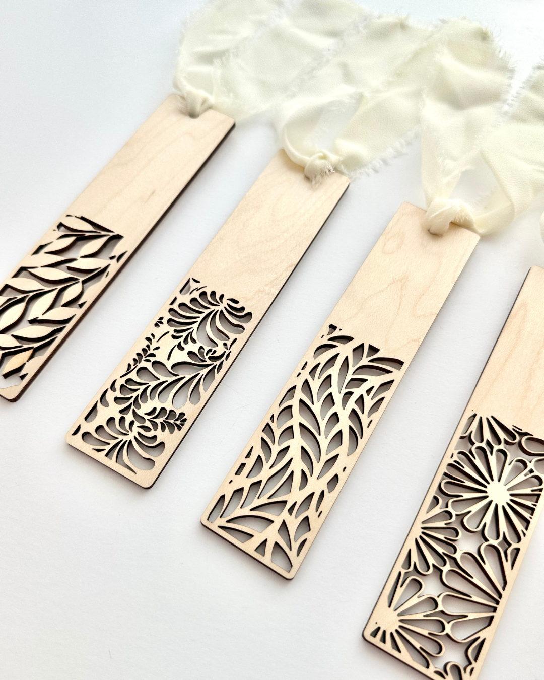 Botanical Wood Bookmarks | Multiple Styles