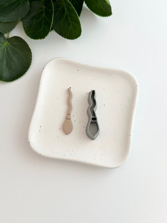 Magic Flying Broom | Polymer Clay Cutter