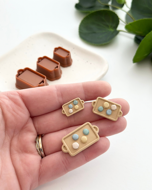 Cookie & Dessert Tray | Polymer Clay Cutter