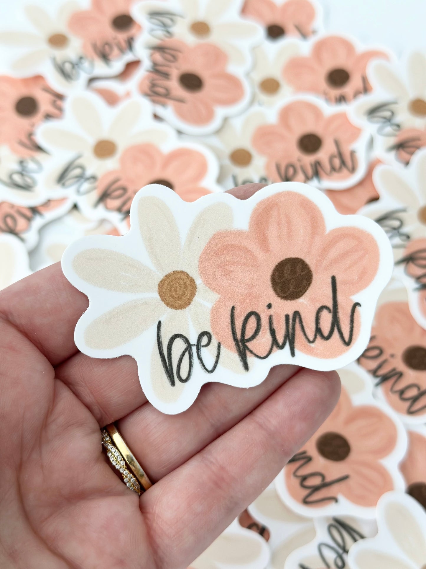 Be Kind Flowers | Sticker