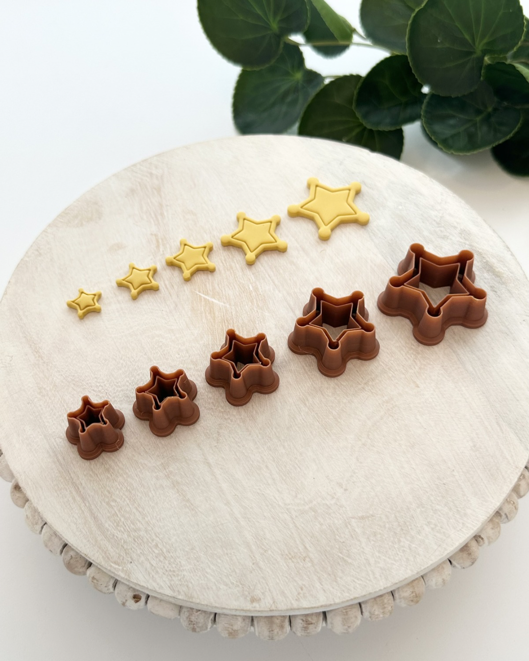 Sheriff Star Badge | Polymer Clay Cutter