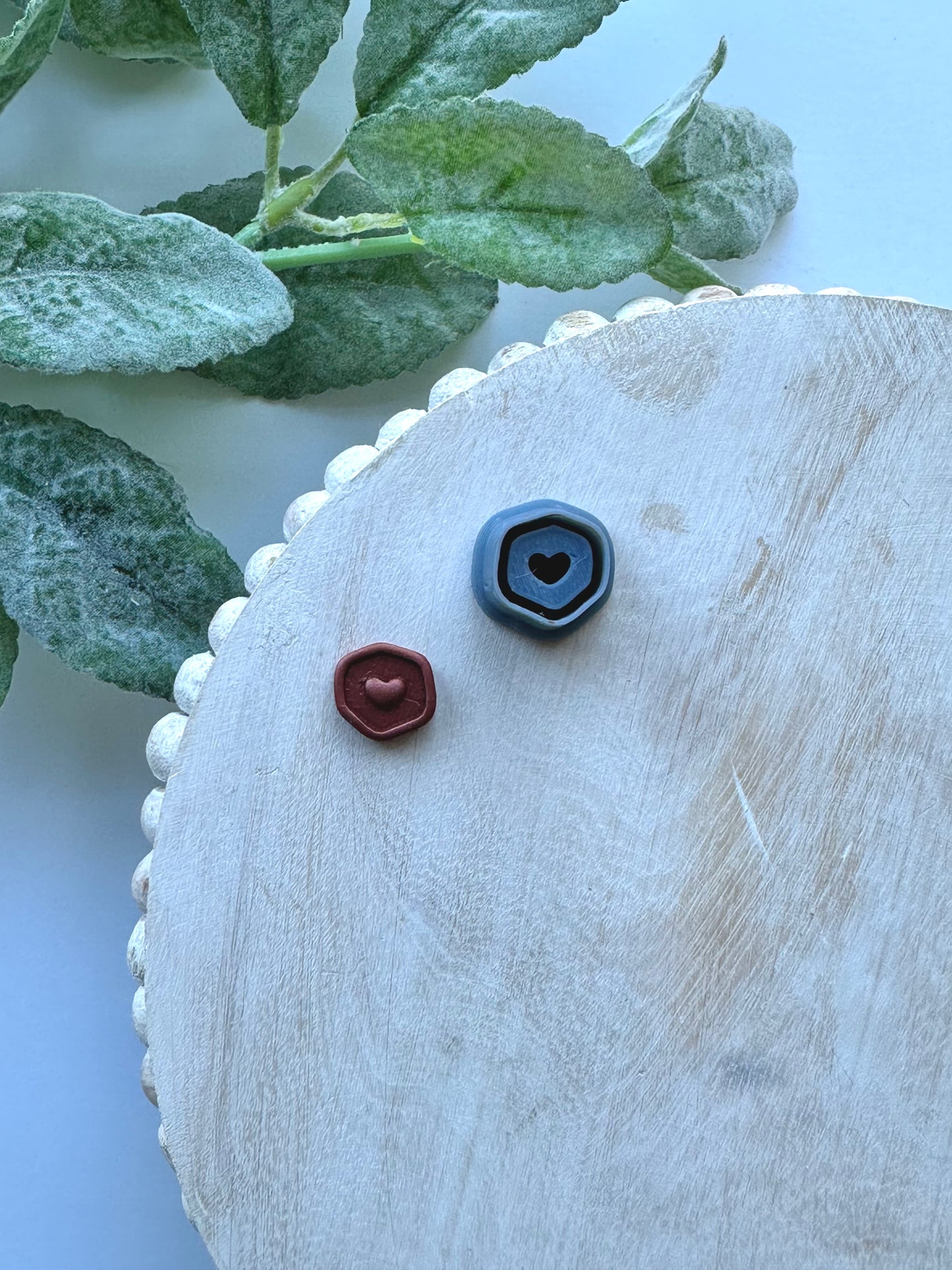 Heart Wax Seal | Polymer Clay Cutter