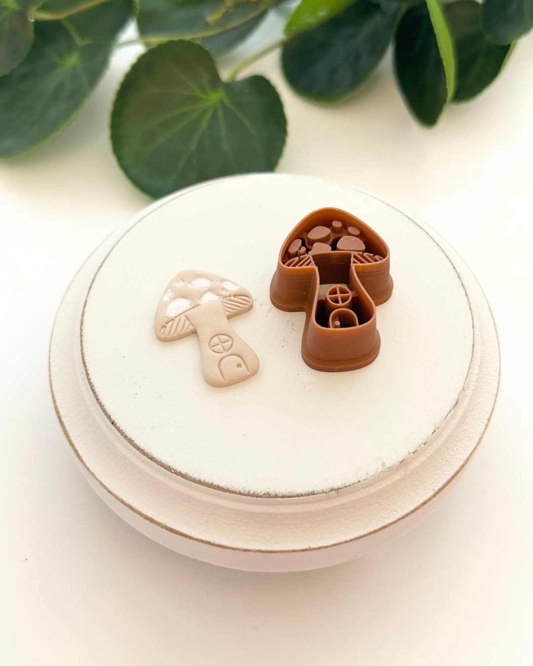 Mushroom Cottage | Polymer Clay Cutter