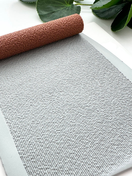 Woven Rug | Polymer Clay Texture Roller