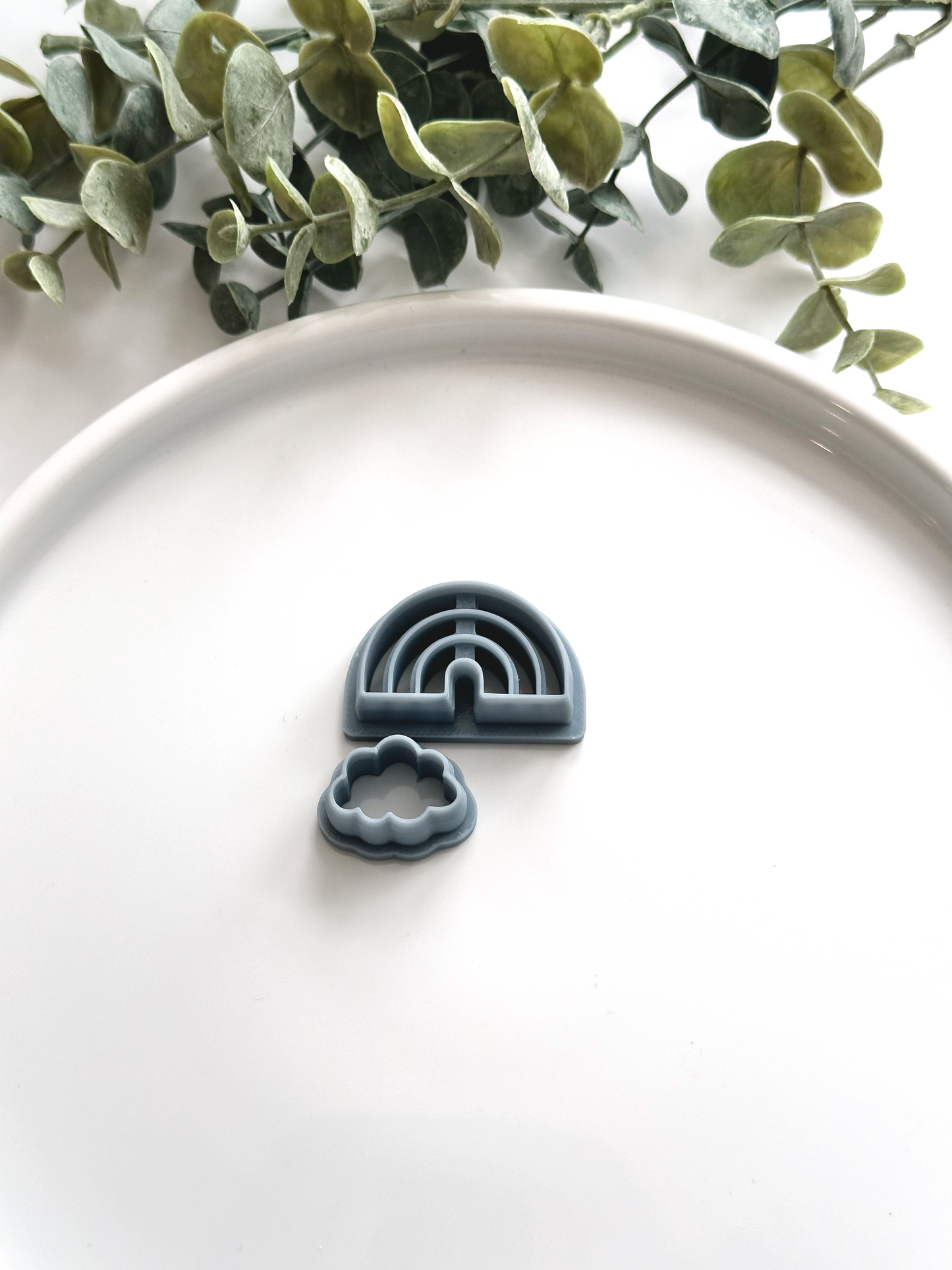 Rainbow & Cloud | St. Patrick’s Day Collection | Polymer Clay Cutter