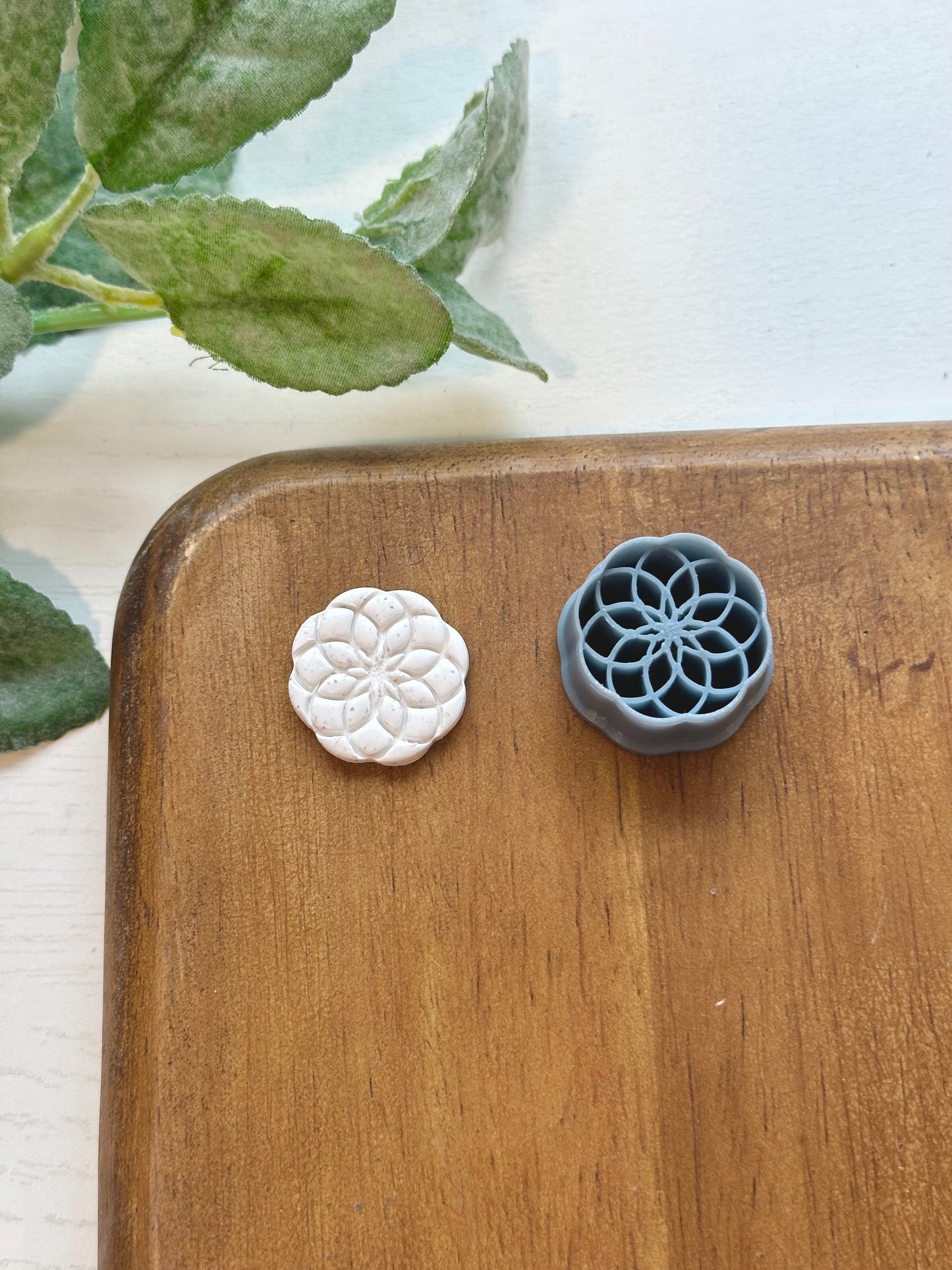 Embossed Mandala | Polymer Clay Cutter