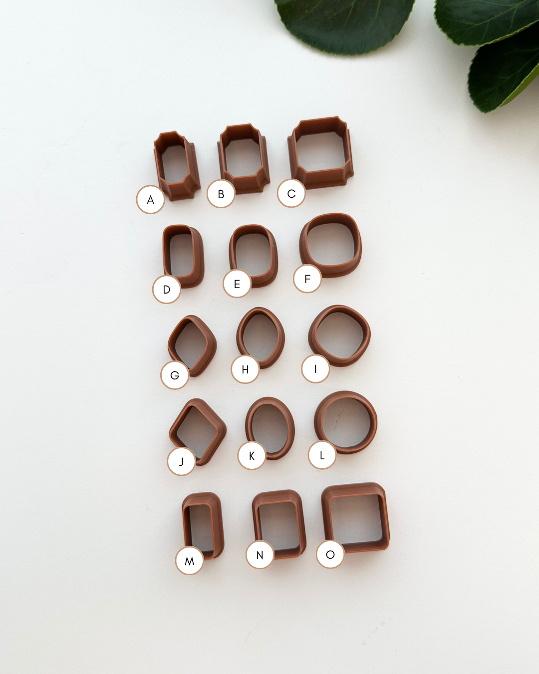 Charm Bar Cutters - 15pc | Polymer Clay Cutter
