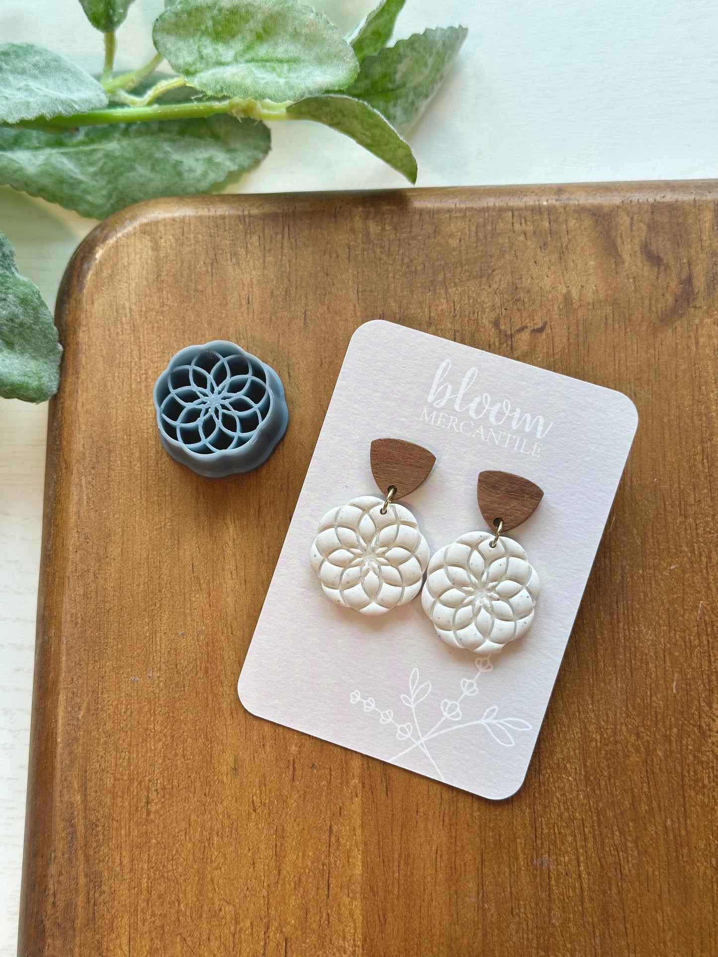 Embossed Mandala | Polymer Clay Cutter