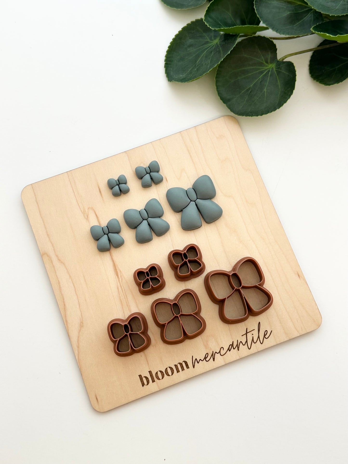 Puffy Bow | Polymer Clay Cutter