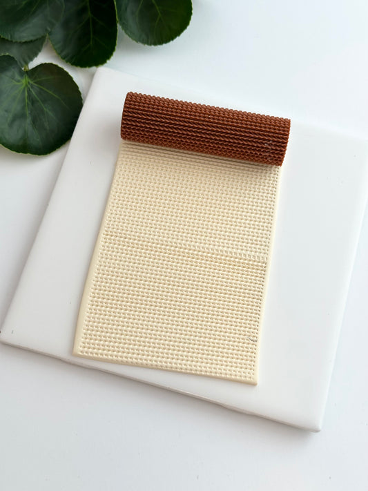 Knit (Small Pattern) | Polymer Clay Texture Roller