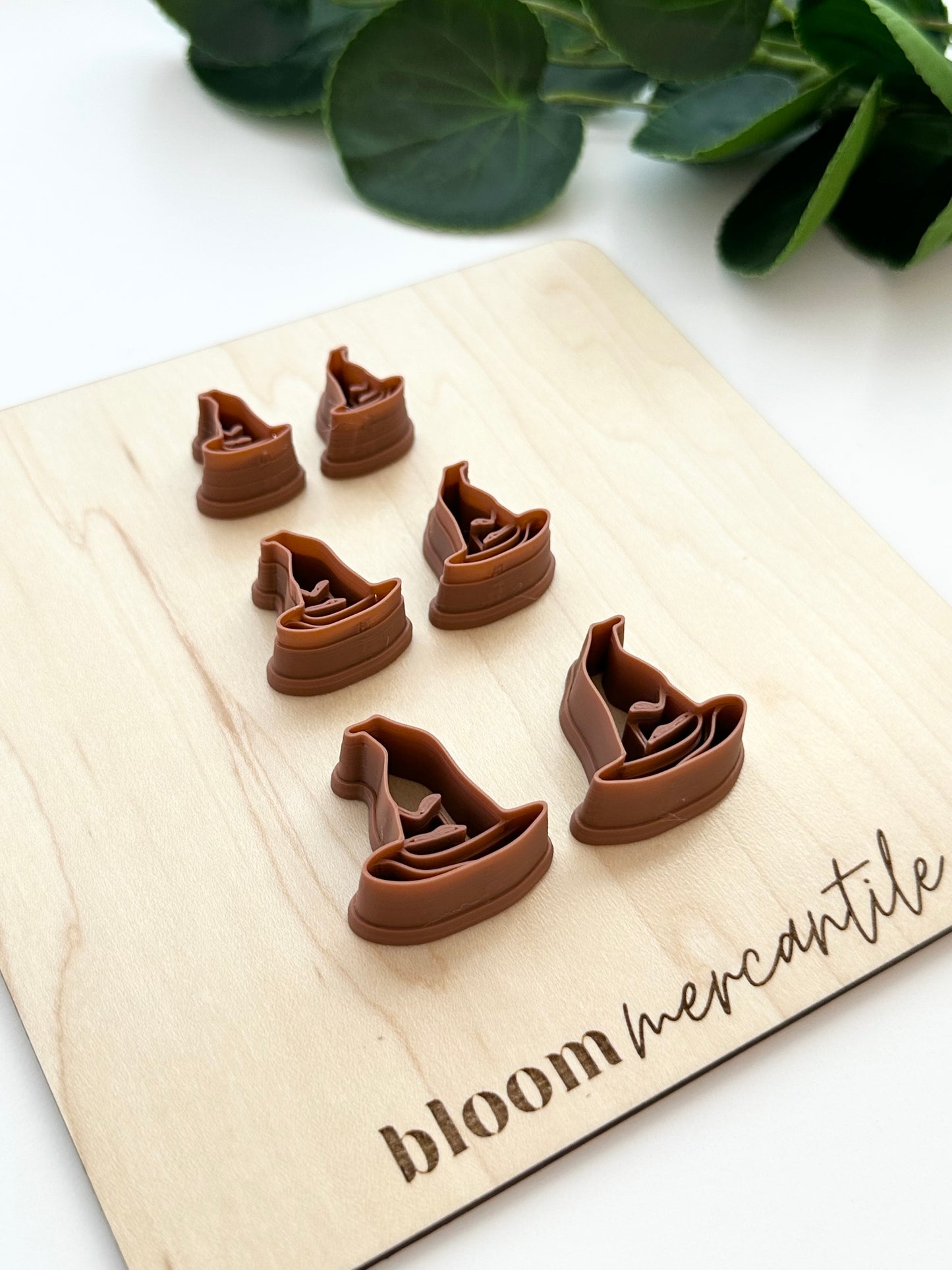 Magic Talking Hat (Mirror Set) | Polymer Clay Cutter