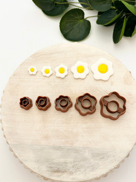 Fried Egg | Polymer Clay Cutter