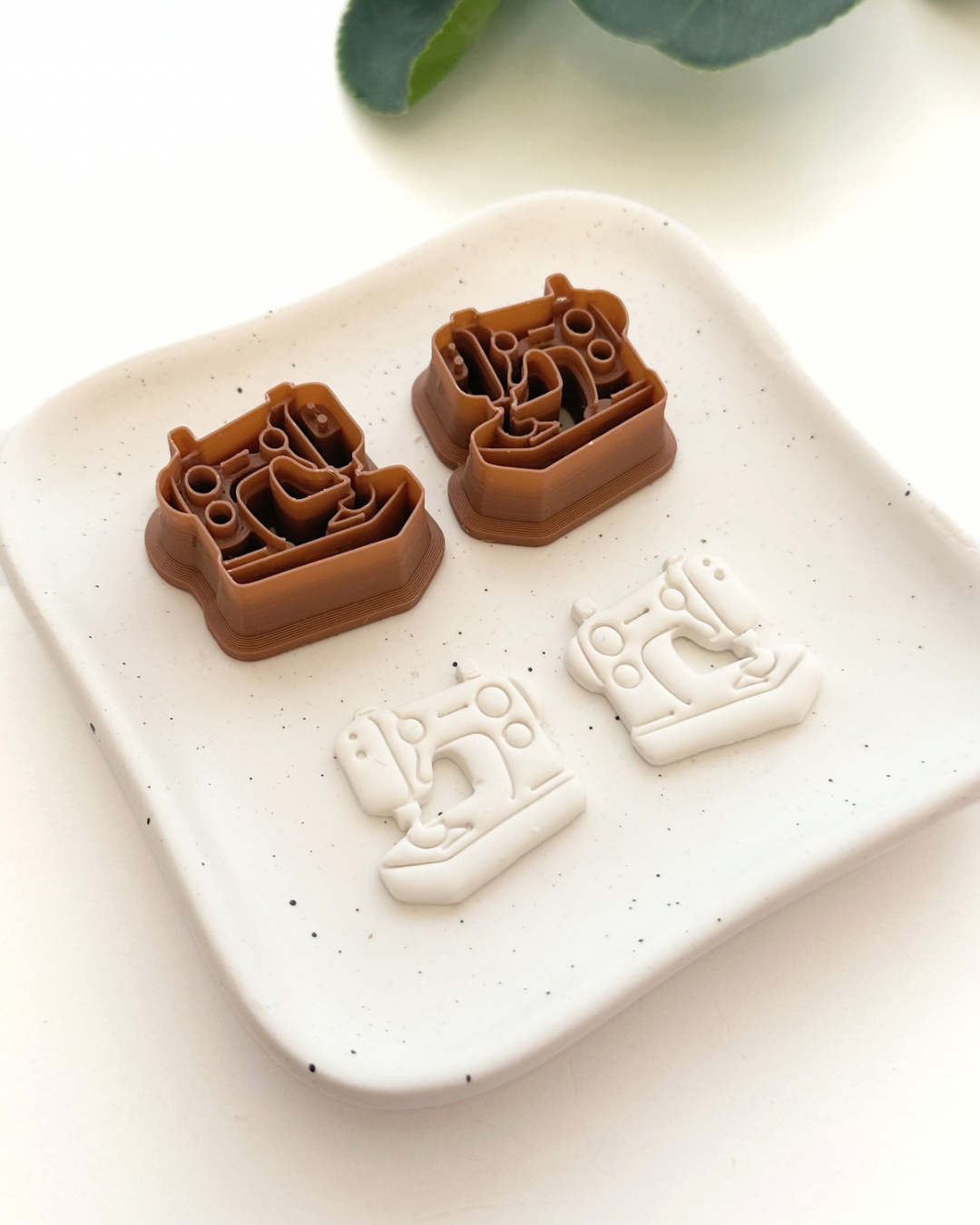 Sewing Machine (Mirror Set) | Polymer Clay Cutter