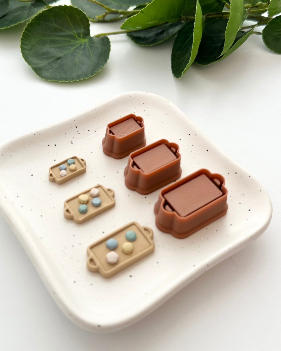 Cookie & Dessert Tray | Polymer Clay Cutter