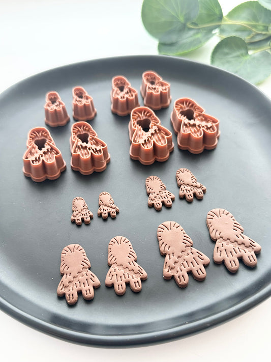 Brown Furry Friend | Polymer Clay Cutter