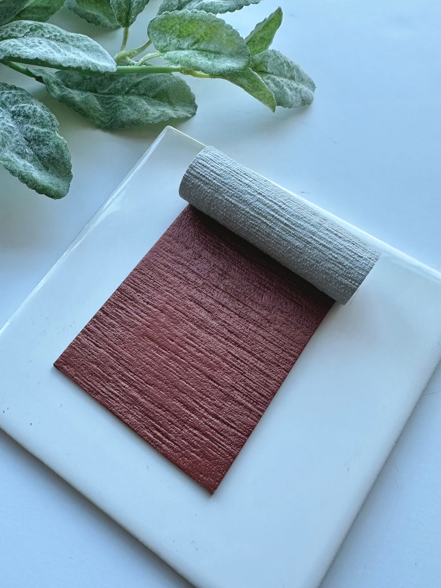 Brushed Metal | Polymer Clay Texture Roller