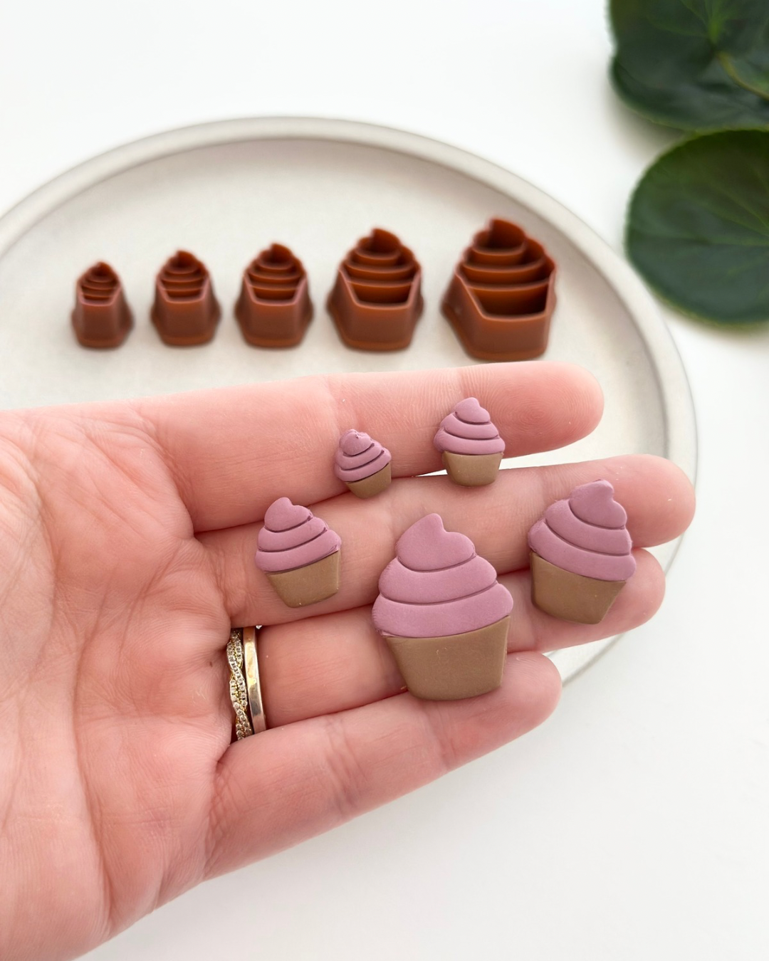 Frosted Cupcake | Polymer Clay Cutter