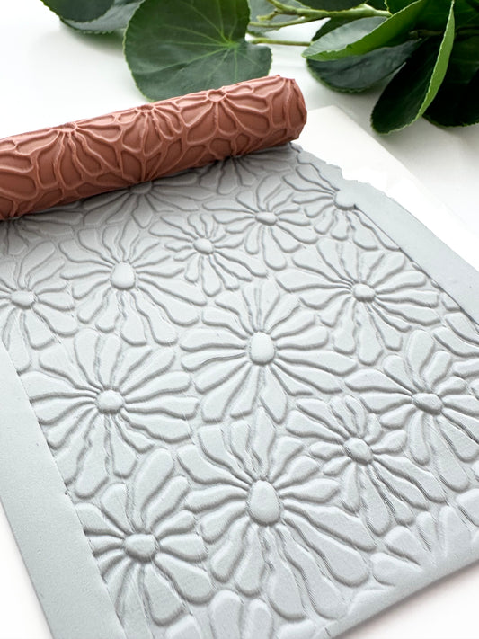 Matisse Flowers | Polymer Clay Texture Roller