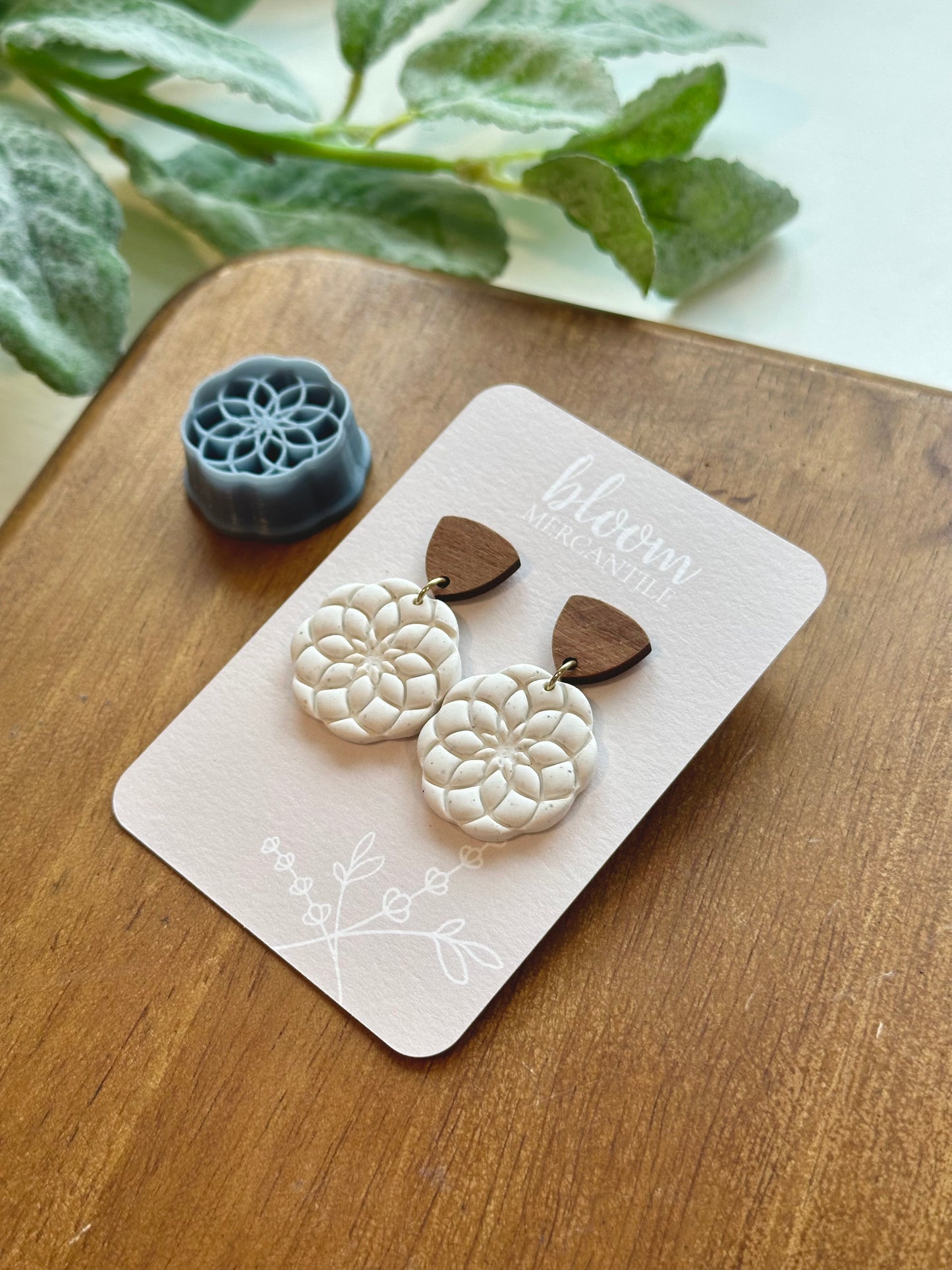 Embossed Mandala | Polymer Clay Cutter