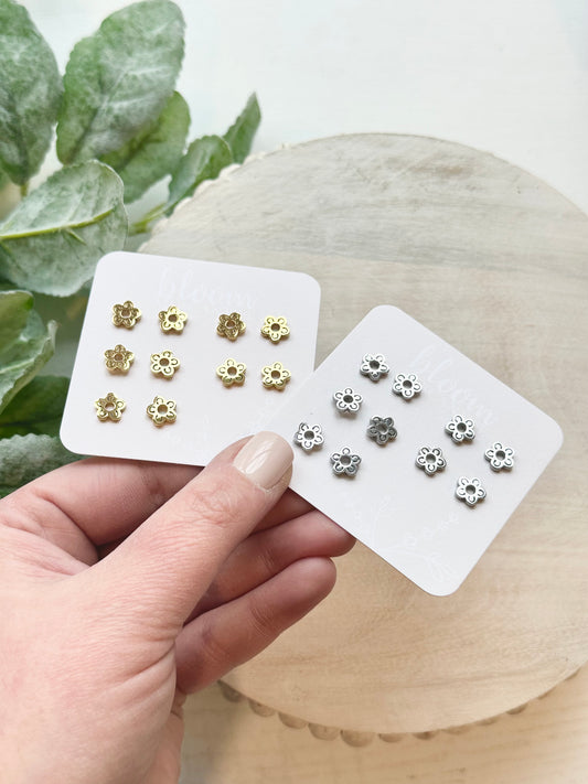 Detailed Daisies | Add-On Stud Packs (5 pair)