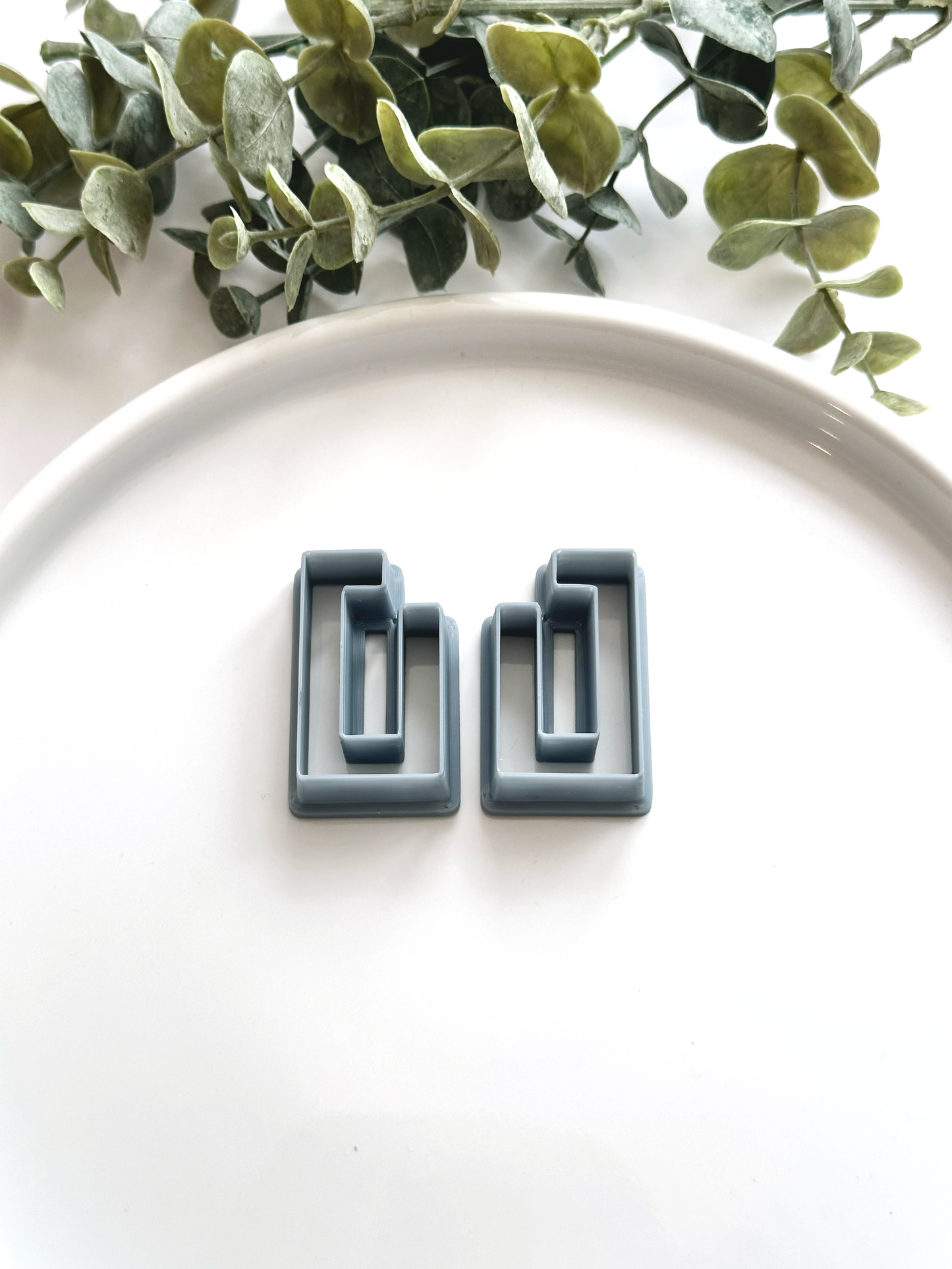 Rectangle Hoop Cutter (Mirror Set) | Polymer Clay Cutter
