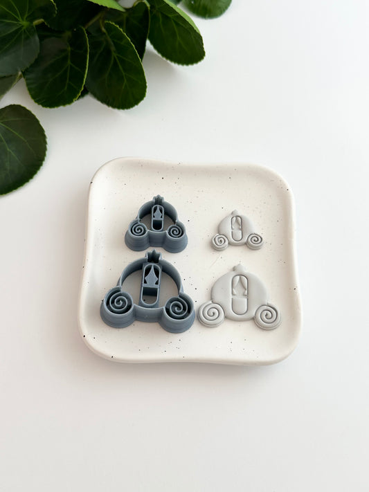 Princess Carriage | Polymer Clay Cutter