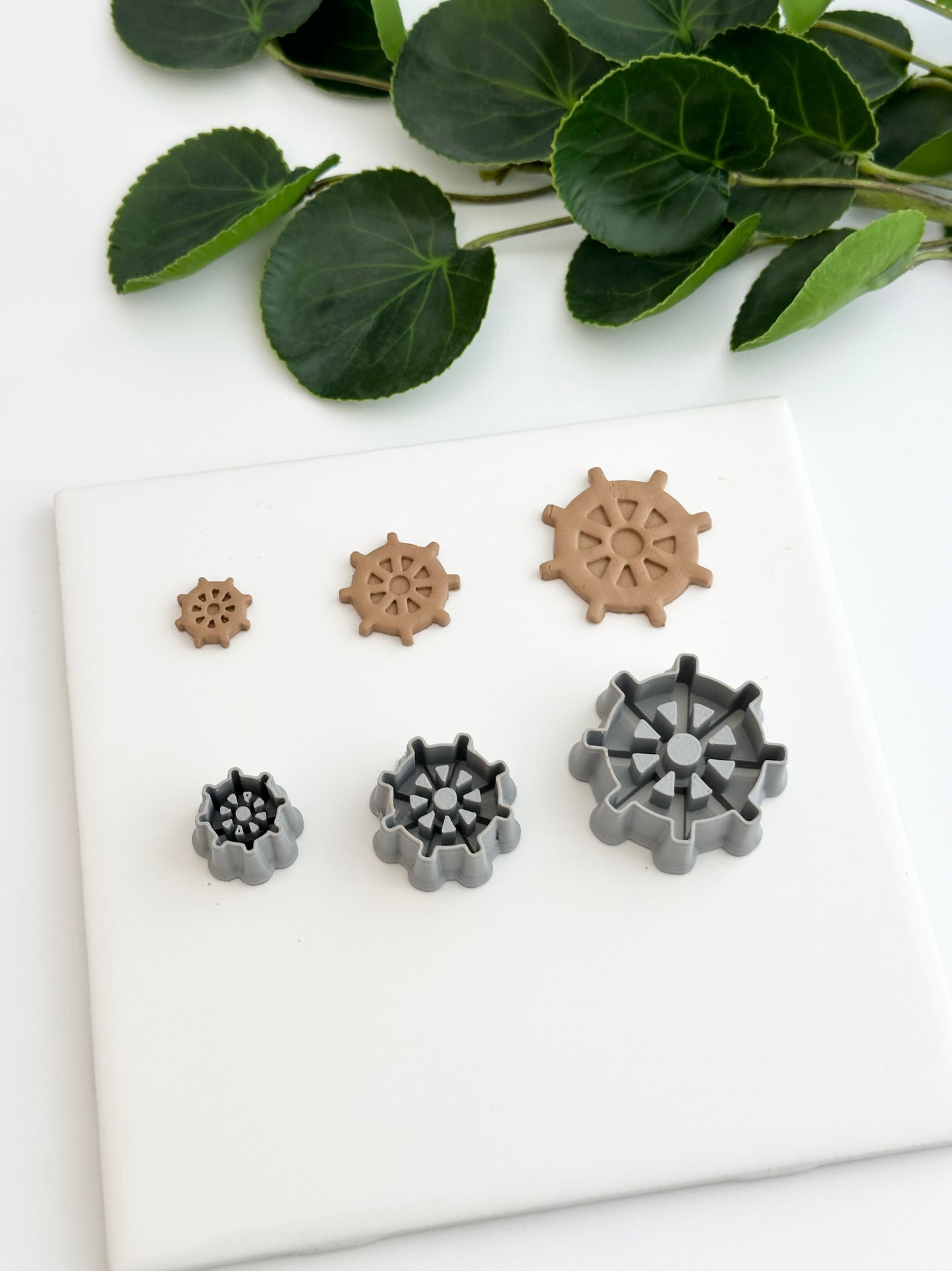 Ship Wheel | Polymer Clay Cutter