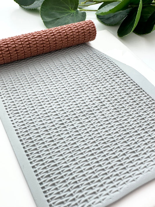 Wicker | Polymer Clay Texture Roller