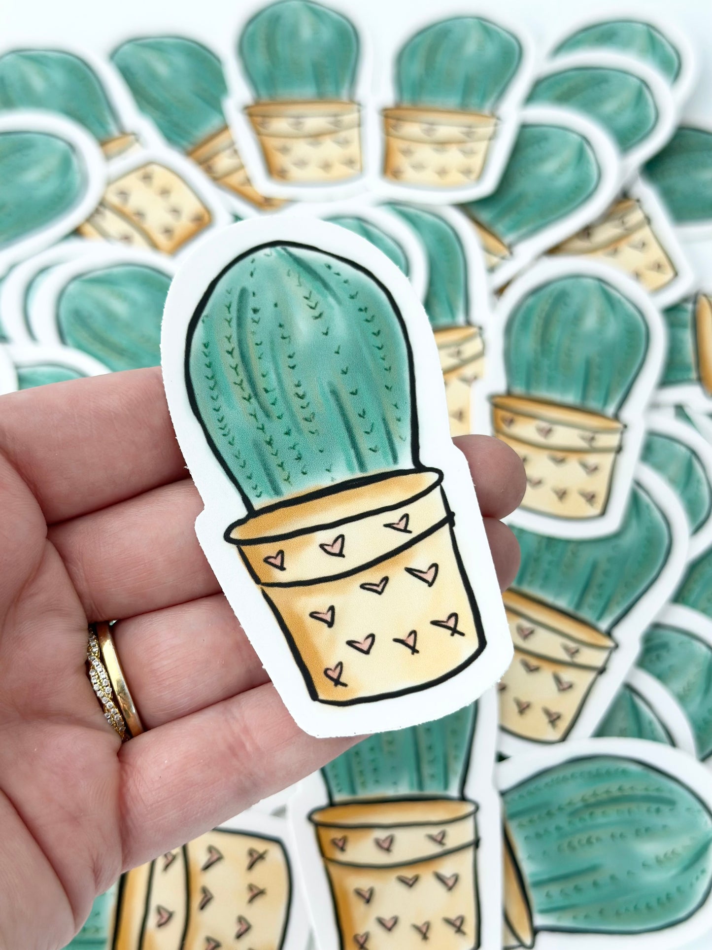Bubble Cactus | Sticker