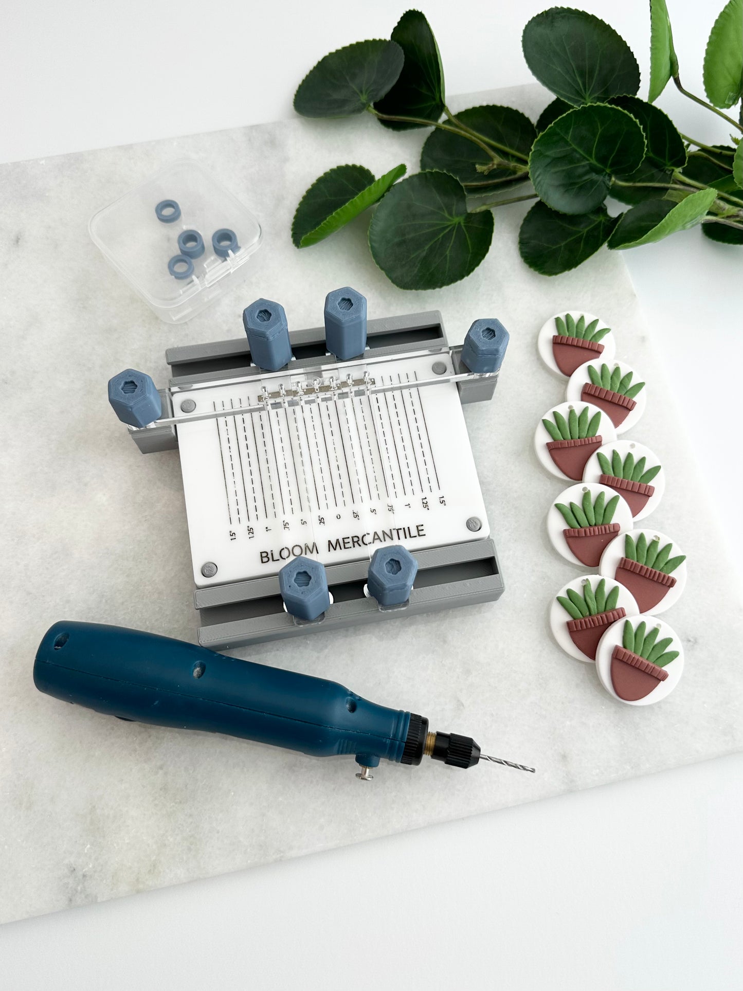 The Original EDGE Tool - READY TO SHIP | Earring Drill Guide | Earring and Jewelry Piece Drilling Tool | Patent Pending