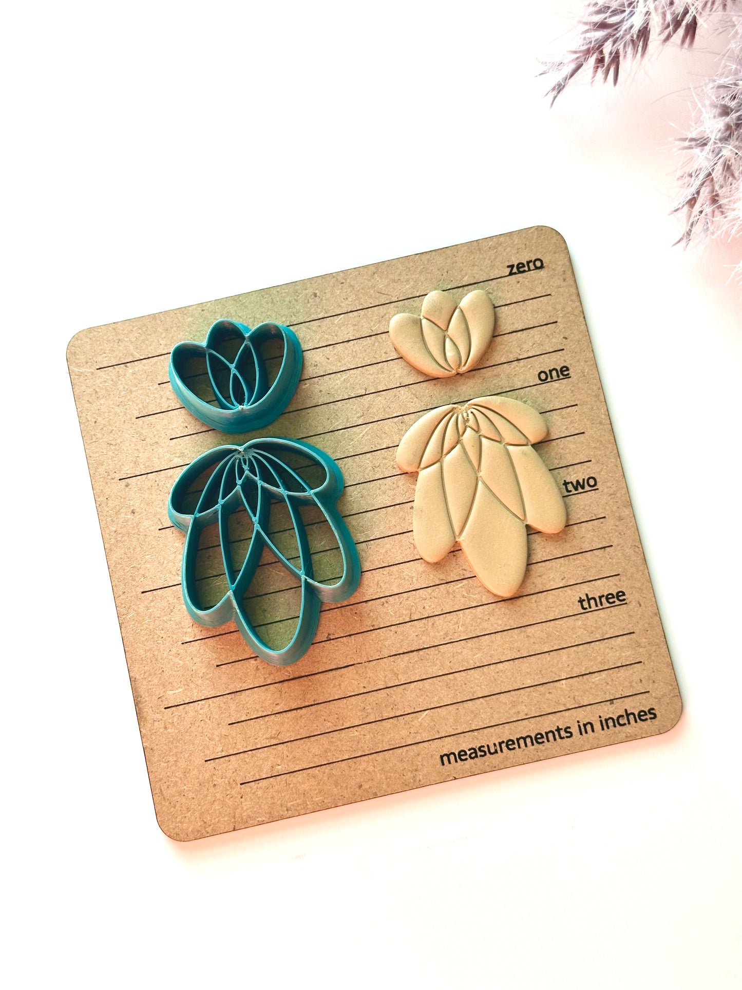 Delilah | Oval Loop Dangle 2pc Set | Polymer Clay Cutter