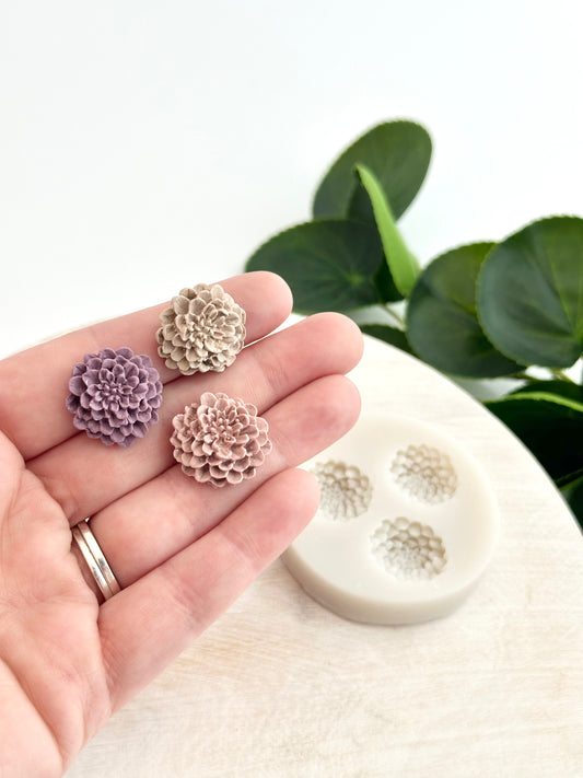 Dahlia Flowers | Silicone Mold