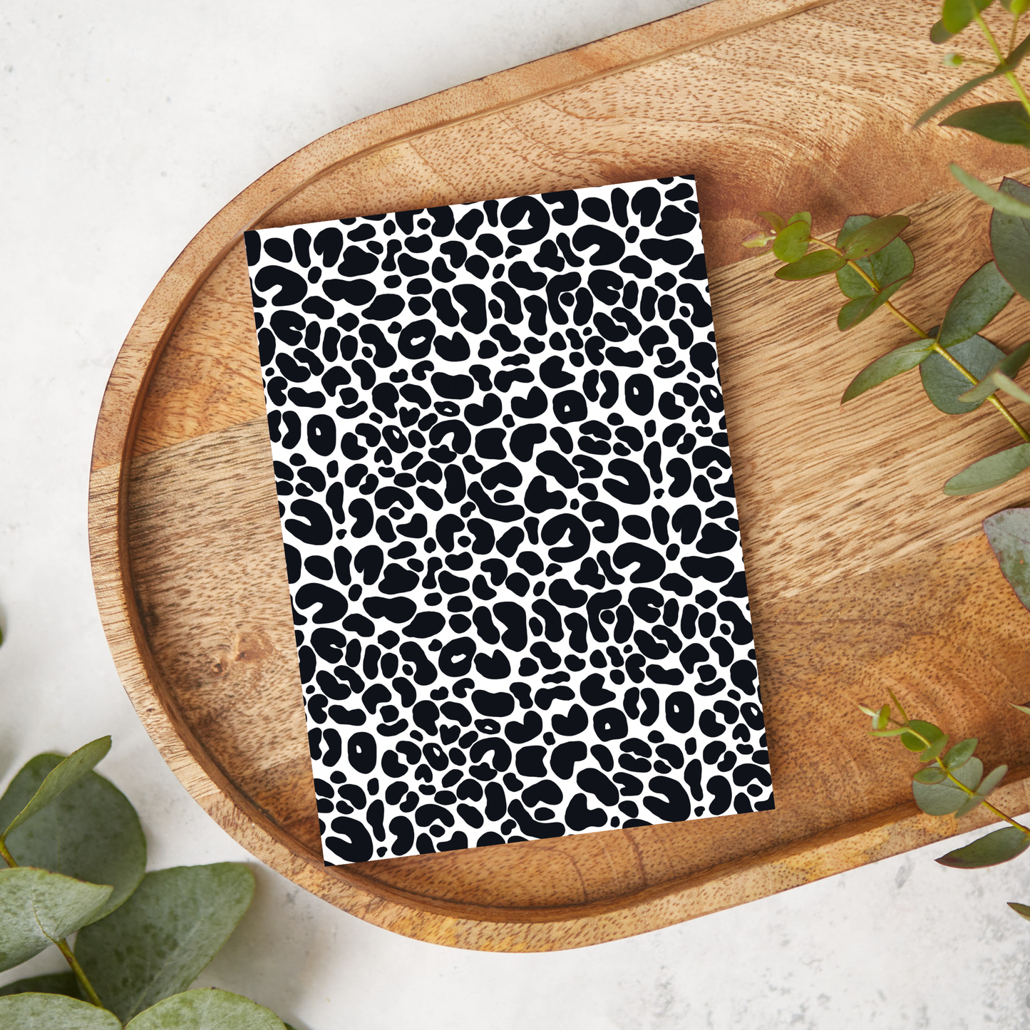 Leopard Print - Black and White | AP003 | Image Transfer Paper