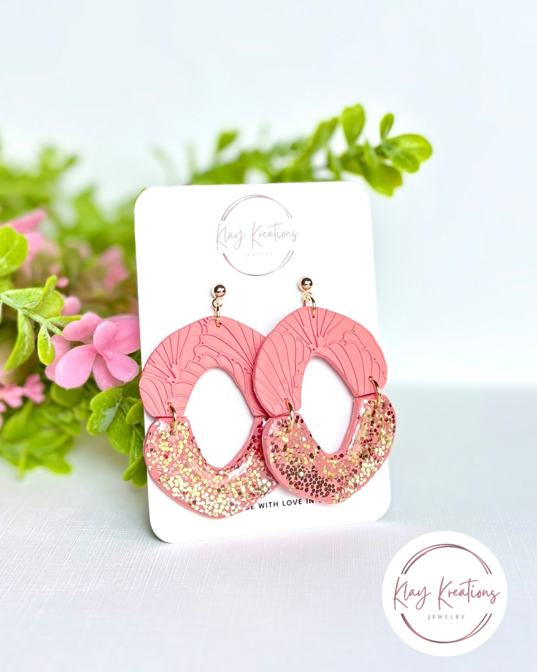 Maelyn | Bubbly V Notched Half Circle | Polymer Clay Cutter