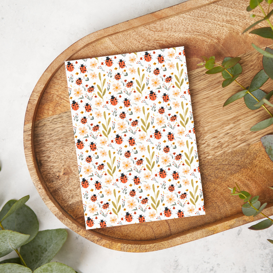 Ladybugs & Flowers | AG022 | Image Transfer Paper