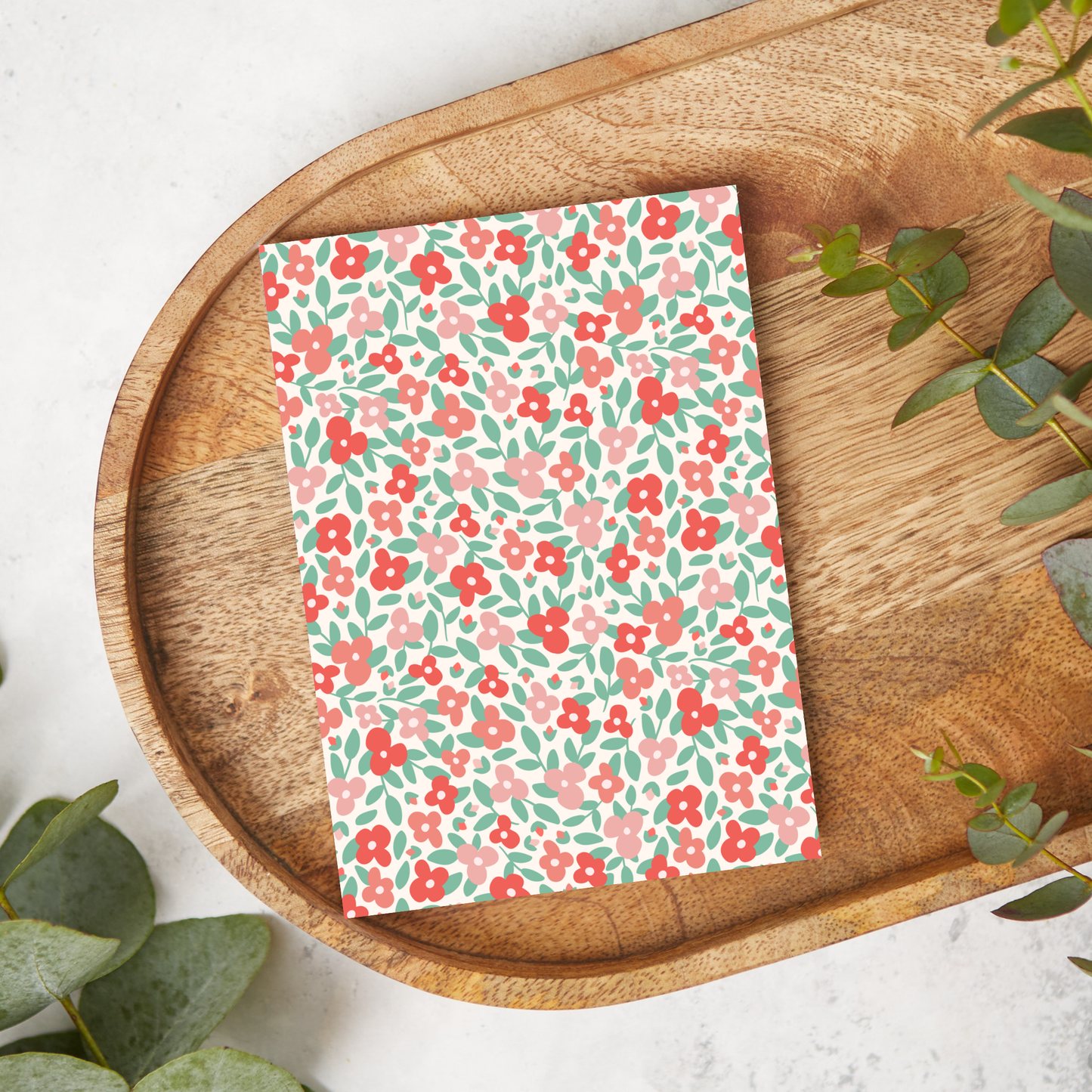 Pink and Red Flowers | AG118 | Image Transfer Paper
