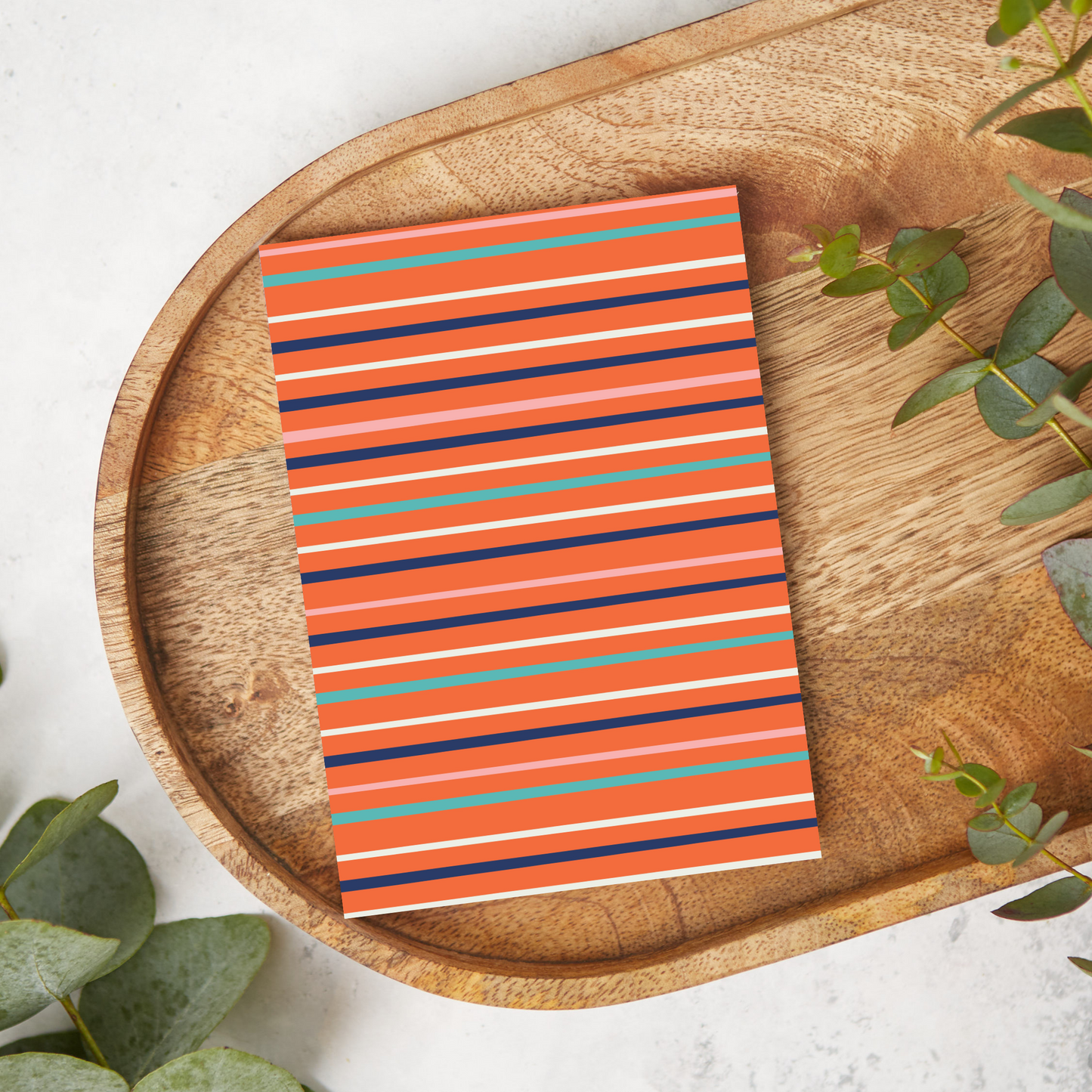 Warm Orange Stripes | SV07 | Image Transfer Paper
