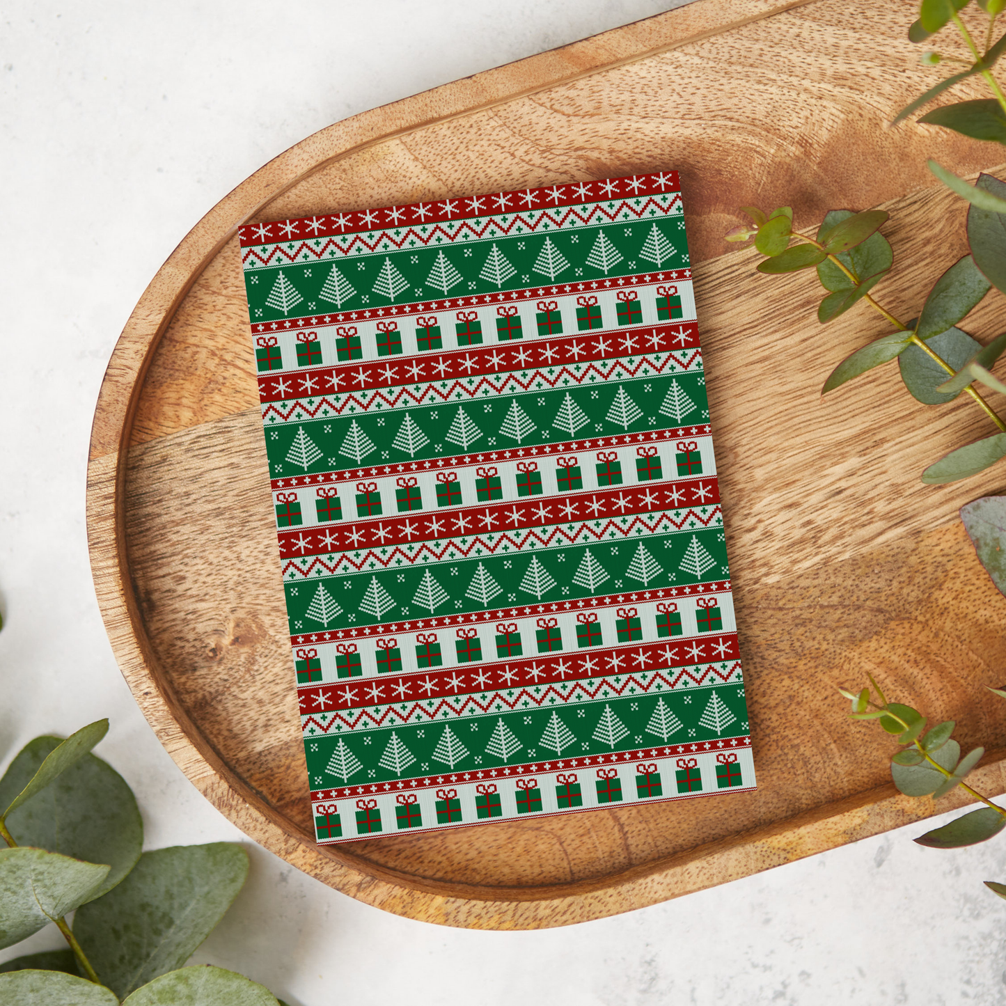Christmas Tree & Gift Knit Sweater | CH26 | Image Transfer Paper